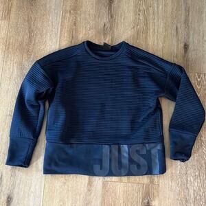 Nike DriFit Women’s Double Knit Ribbed Pullover | Size Extra Small